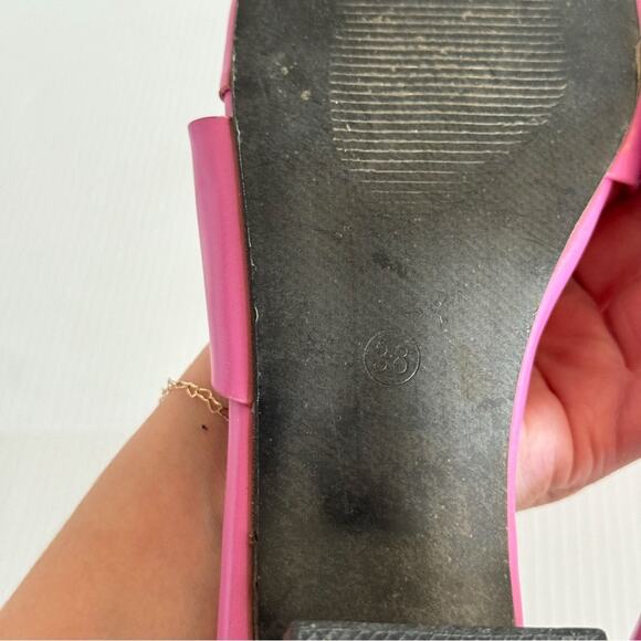 Zara Pink Block Heel Barbie - Picture 8 of 9